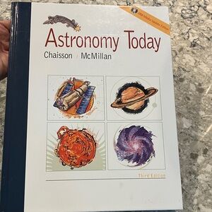 Astronomy Today Textbook 3rd Edition - Blue and White Cover